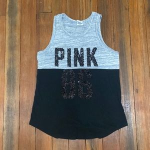 PINK Victoria’s Secret bling tank top shirt size XS